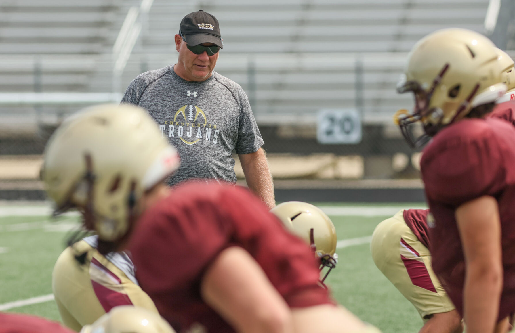 Chesterton football practice